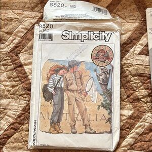 Simplicity Pattern 8820 - Adventure Outfits